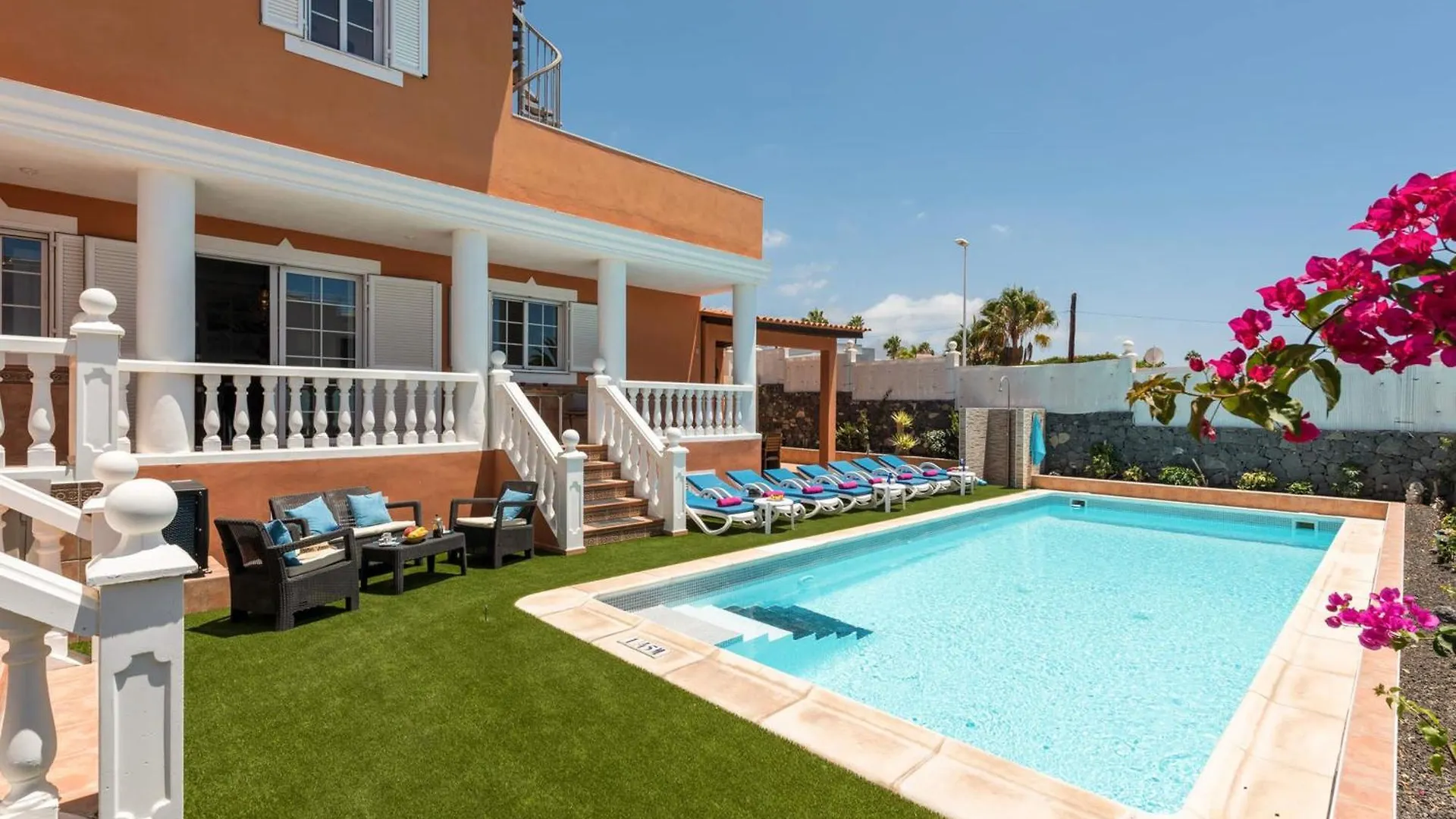 Prázdninový dům Villa Naranja Mit Beheiztem Pool Und Meerblick Callao Salvaje