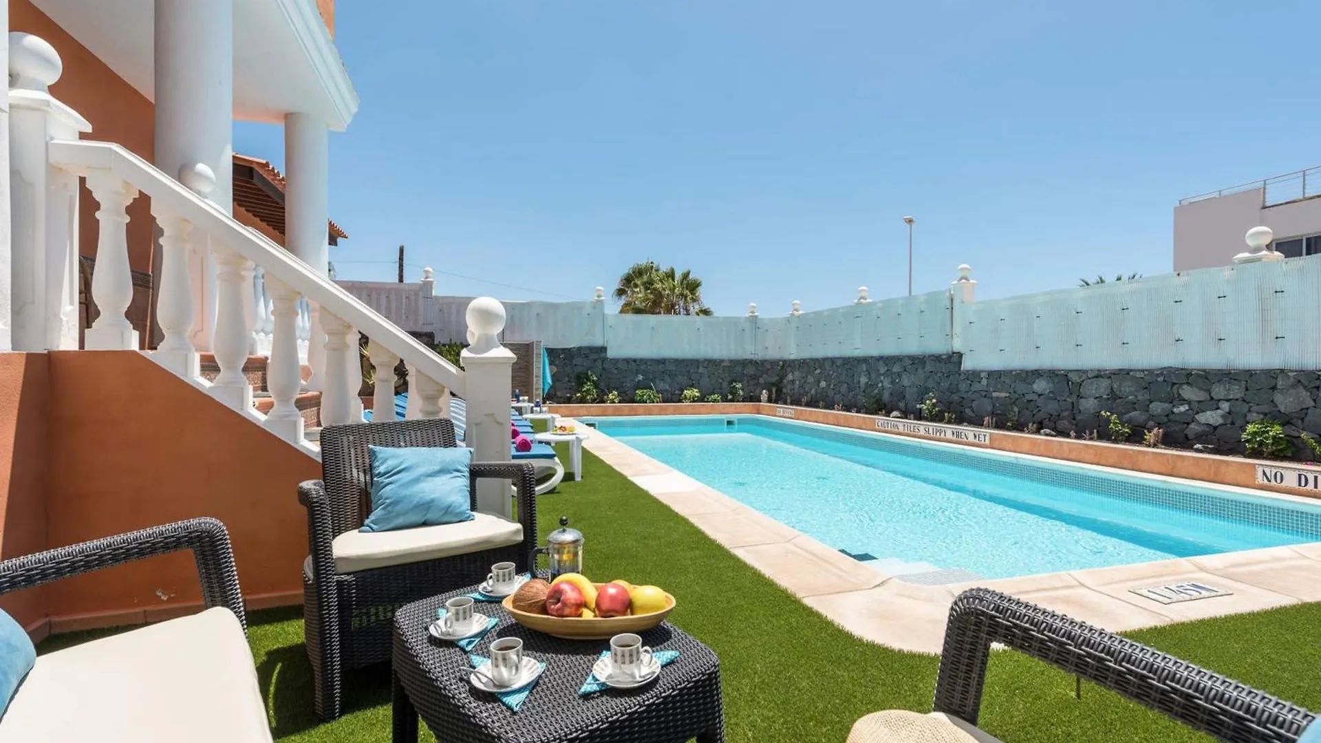 Prázdninový dům Villa Naranja Mit Beheiztem Pool Und Meerblick Callao Salvaje Španělsko