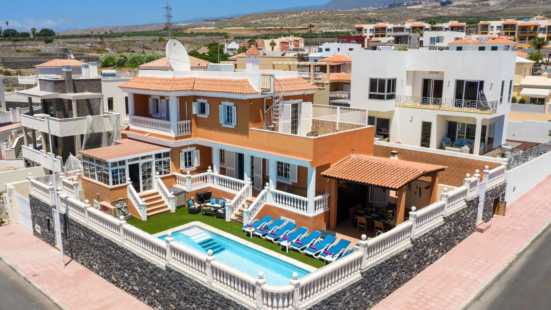 Villa Naranja Mit Beheiztem Pool Und Meerblick Callao Salvaje Holiday home